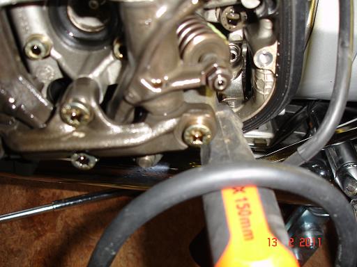 linken Spanner ausbauen